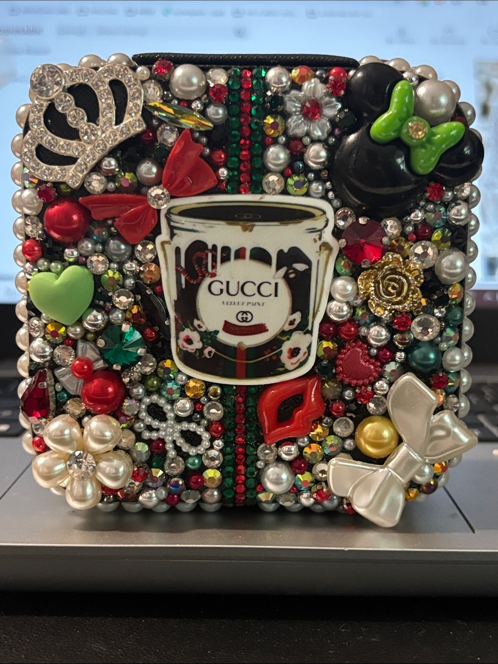 Gucci x Minnie Bejeweled Jewelry Box